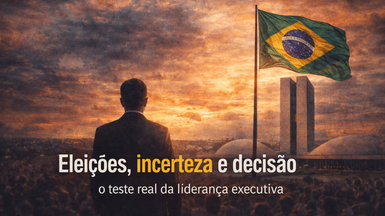Eleições, incerteza e decisão na liderança executiva e governança institucional